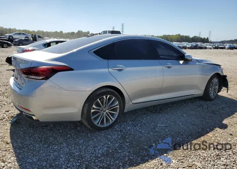 2017 Genesis G80 Base from USA, damaged, VIN KMHGN4JE8HU195329